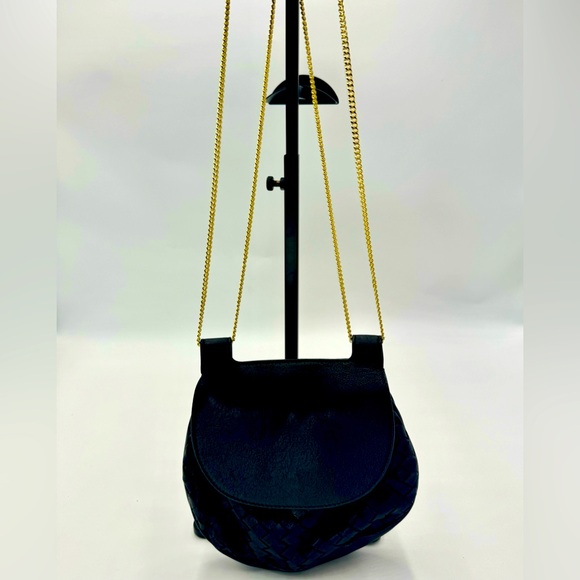 Auth Bottega Veneta Mini Black Leather belt bag Intreciatto add on strap - Picture 11 of 16